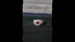 Gents Ring ll Single Stone Ring ll Silver Ring ll Klkvn jewellers