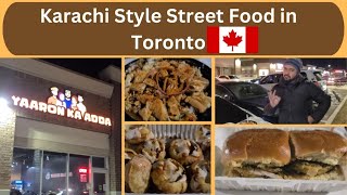 Karachi Style Street Food in Toronto