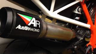 KTM1290 SUPERDUKE Austinracing GP1 Hi-Slung Exhaust