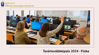 Tanártovábbképzés 2024 - Fizika