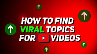 😯 Secret Tip ! How To Find Viral Topics For YouTube Videos #viral