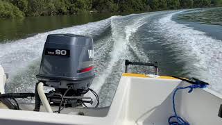 Mustang 1600 with 90hp Yamaha 2 Stroke on George’s River