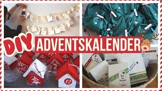 DIY ADVENTSKALENDER + FÜLLIDEEN 2017 (für Kinder, Freund, Mutter,..) ⎮weeklyMel