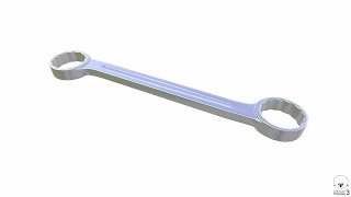 Double Ended Box Wrench 3D Model