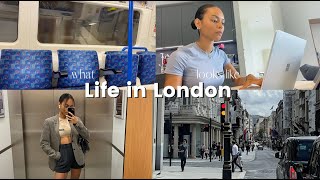 work week in my life in London - city girl diary