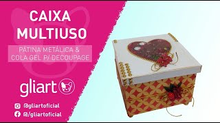 CAIXA DE NATAL - produtos Gliart