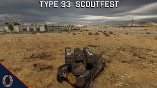 War Thunder - Type 93 Scoutfest