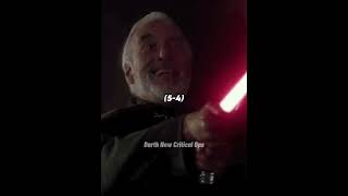 Darth Maul vs. Count Dooku