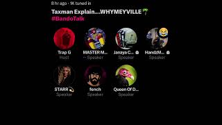 EPIC FAIL FOR CHRONIK FUNKYDEE AND JANAYA TALKING ABOUT TAXMAN TEMPZ AGAIN.. OBSESSION IS REAL 😴