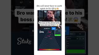 LIFE CHANGED IN SECONDS!!.#stake  #plinko  #roulette #shorts #short #viral #casino #slots