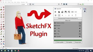 SketchFX Plugin for Sketchup