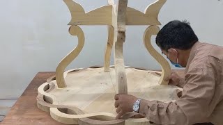 Skillful Woodworking -  Build A Table With Curves