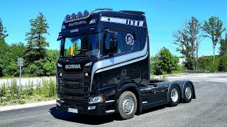 На новой Scania Super 500 S 2023, в первый рейс от новой фирмы!