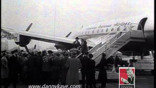 Danny Kaye returns to London in 1955