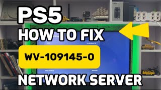 How To Fix PS5 WV-109145-0 Unable To Connect to The Internet PlayStation