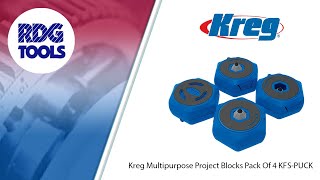 Kreg Multipurpose Project Blocks Pack Of 4 KFS PUCK (RDG TOOLS)