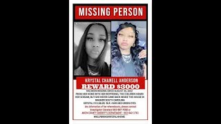 MISSNG KRYSTAL ANDERSON  : BABY DADDY REMAIN SILENT