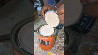 🤩✨Asianpaints Gloss Enamel (colour: Mushroom🍄)#asianpaints #trending #viral #youtubeshorts #youtube