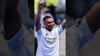 رسميا ريال مدريد يقدم لاعبه كيليان مبابي في البرنابيو #realmadrid  #mbappe