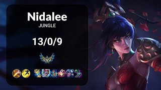 Nidalee vs Elise JUNGLE - KR CHALLENGER Patch 14.22