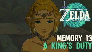 Memory #13 : A King's Duty [ The Legend of Zelda: Tears of the Kingdom ]