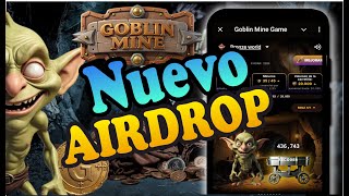 🔥¡NUEVO AIRDROP! Gana TON FÁCIL con el Bot de Telegram GOBLIN MINE 🔥 (Ya Paga) #crypto #gaming