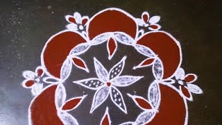 Beautiful diya rangoli || Karthika masam diya rangoli || innovative Rangoli designs