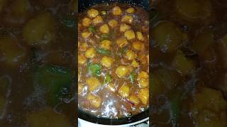 Soya chilli recipe 😋 #subscribe #viralvideo #soyachilli #soyachunks #recipe #youtubeshorts #shorts