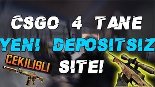 CS:GO YENİ DEPOSİTSİZ SİTE 50TL DEĞERİNDE ÇEKİLİŞ AÇIKLAMADA 20 ADET DEPOSİTSİZ SİTE