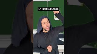 Qui a une feuille double?😂 #humour #foryou #sketch #pourtoi #drole