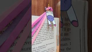 Unicorn Bookmark 🦄✨ #handmade  #diy #unicorn #bookmark #ideas #art #watercolor #artshorts #shorts