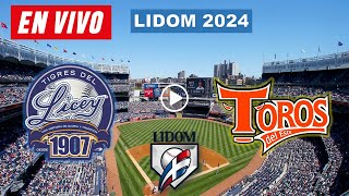 TIGRES DE LICEY VS TOROS DEL ESTE EN VIVO 🔴 LIDOM 2024 ▶️ HORARIO Y DONDE VER EN VIVO