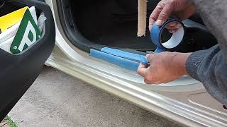 Car Doors seal quick repair / Joint de porte de voiture reparation rapide sur 508 Peugeot