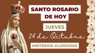 Santo Rosario de hoy Jueves 24 de Octubre del 2024 - Misterios Luminosos 🙏✝️🌷 (Versión Corta)