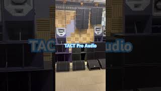 TACT Pro Audio 3 way professional speaker for indoor outdoor event #factory #audio