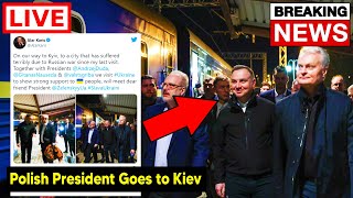 President of Poland on their way to Kyiv to meet Zelensky