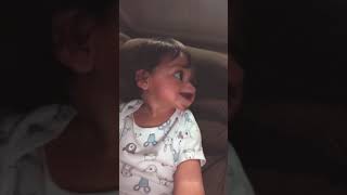 Snapchat filter funny adorable baby video!!