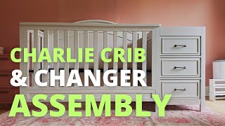 DaVinci Charlie 4-in-1 Convertible Crib and Changer Combo Assembly | DaVinci 4-in-1 Crib Assembly