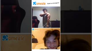 Flexing on Omegle 💪│ Funny Reactions #omegle #alexeubank #gym #trentwins #aesthetics #samsulek