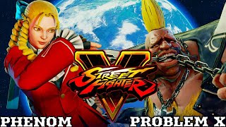 SFV AE🔥Problem X(BIRDIE) VS Phenom(KARIN) RANKED MATCH!🔥