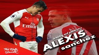 alexis sanchez-2017 || crazy dribbling skills and passes ||  HD