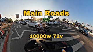 E-Riding On Main LA Roads! How I Got Started On 10000w Scooter PEV • Should You?