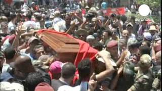 Tunisia: funeral of assassinated MP Brahmi draws huge crowds