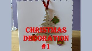 Christmas tree decorations: Scroll saw project