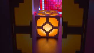 MINECRAFT REDSTONE LAMP *IRL* #cool3dprints #3dprinting #3dprintlife #3dprinter #3dprints #minecraft