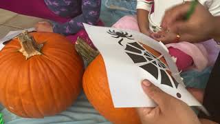 Pumpkin Carving||Telugu Vlogs from USA||Telugu Vlogs