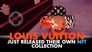 NFT Crypto Book  -  Louis Vuitton  - Louis the Game  - Preview #louisvuitton