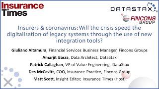 Insurers & coronavirus: Will the crisis speed the digitalisation of legacy systems?