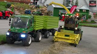 AMAZING RC Farm MACHINES and Tractor in ACTION @ Modell Leben Modellbau Messe Erfurt 2023