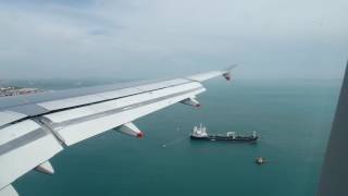 Landing at Istanbul Airport With Beautiful Sea View - British Airways A320